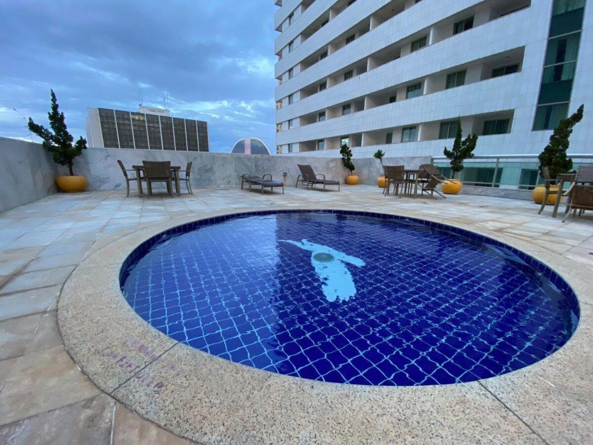 Flat Encantador No 11º Com Vista Pra Torre De Tv Brasília Ngoại thất bức ảnh