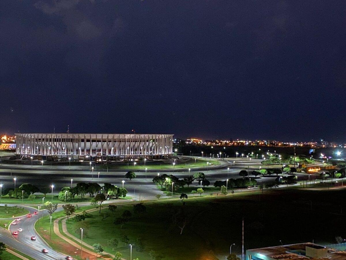 Flat Encantador No 11º Com Vista Pra Torre De Tv Brasília Ngoại thất bức ảnh